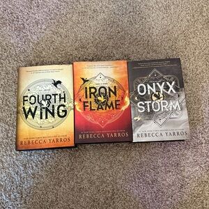 Fourth Wing, Iron Flame, Onyx Storm Book Set